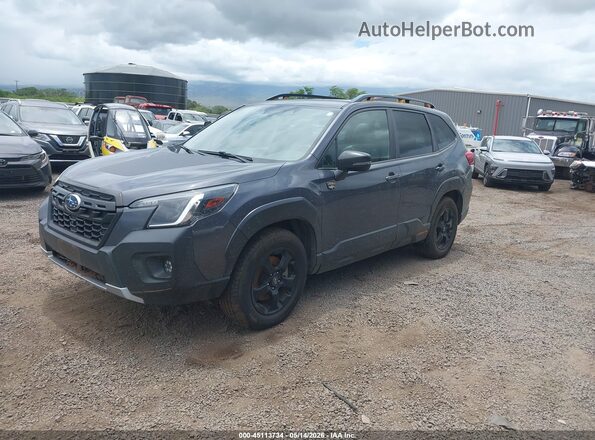 JF2SKALC6NH449045 2022 SUBARU FORESTER Gray Przód lewy