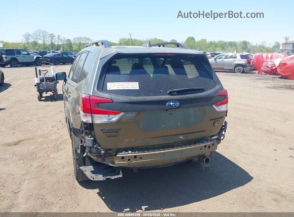 JF2SKAMC1NH474305 2022 SUBARU FORESTER Green Դիմացի տեսք
