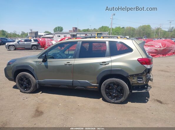JF2SKAMC1NH474305 2022 SUBARU FORESTER Green Սալոնի 360 աստիճան տեսք