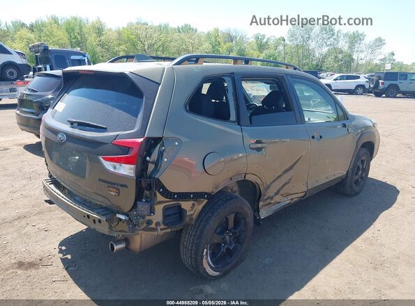 JF2SKAMC1NH474305 2022 SUBARU FORESTER Green 