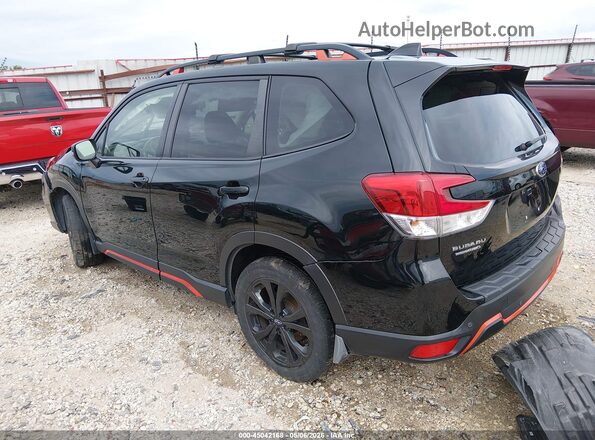JF2SKAMC3LH532041 2020 SUBARU FORESTER Black Հետևի ձախ