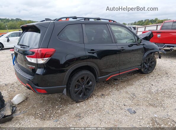 JF2SKAMC3LH532041 2020 SUBARU FORESTER Black Հետևի աջ