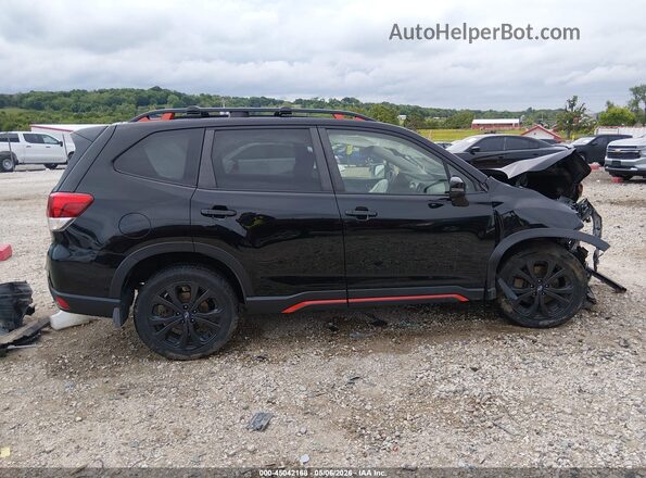 JF2SKAMC3LH532041 2020 SUBARU FORESTER Black Սալոնի 360 աստիճան տեսք