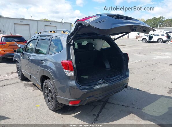JF2SKAMC5NH517897 2022 SUBARU FORESTER Gray Trasero izquierdo