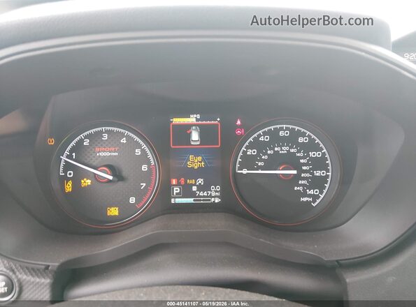 JF2SKAMC7LH549716 2020 SUBARU FORESTER Black Вид задніх сидінь