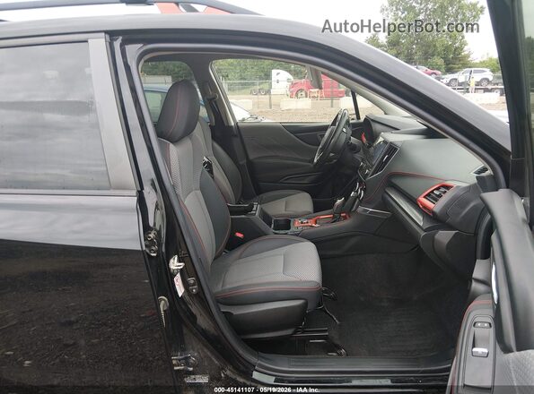 JF2SKAMC7LH549716 2020 SUBARU FORESTER Black Вид салону спереду