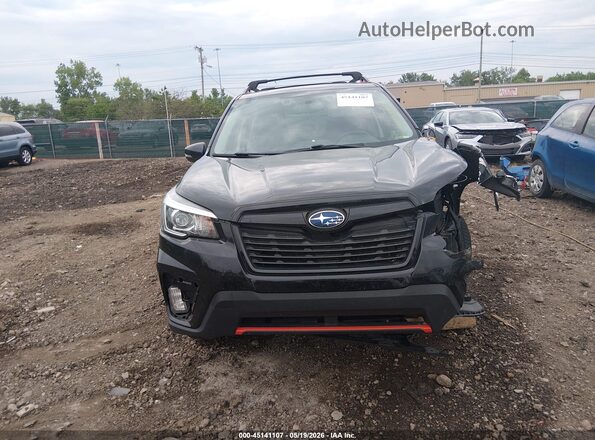 JF2SKAMC7LH549716 2020 SUBARU FORESTER Black Вид задньої частини салону