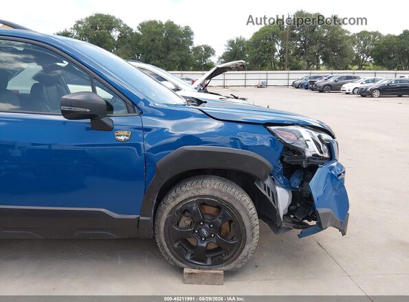 JF2SKAMC8PH497163 2023 SUBARU FORESTER Blue Front view