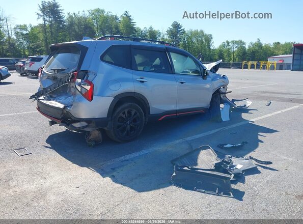 JF2SKAMCXLH463512 2020 SUBARU FORESTER Silver Задня права чверть