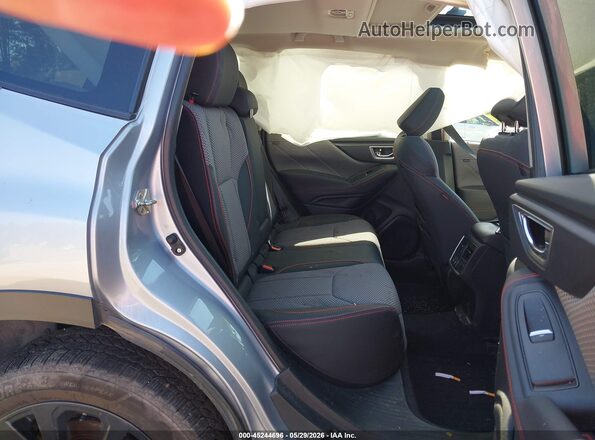 JF2SKAMCXLH463512 2020 SUBARU FORESTER Silver Вид наклейки з VIN-кодом