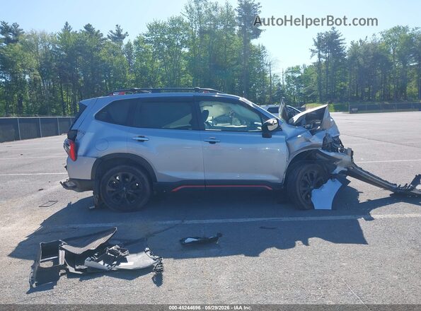 JF2SKAMCXLH463512 2020 SUBARU FORESTER Silver Вид задньої частини салону