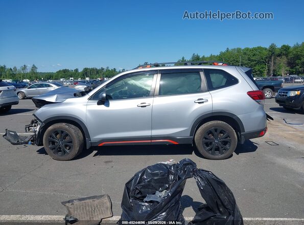 JF2SKAMCXLH463512 2020 SUBARU FORESTER Silver Панорамний вид салону 360°