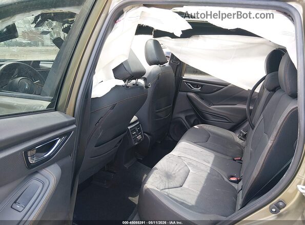 JF2SKAMCXNH424146 2022 SUBARU FORESTER Green Widok naklejki z numerem VIN