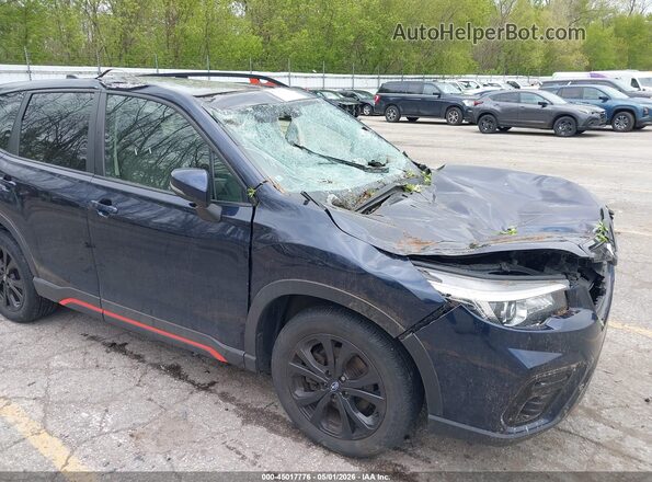 JF2SKAPC6KH414740 2019 SUBARU FORESTER Navy 
