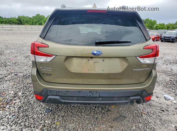 JF2SKAPC6NH524305 2022 SUBARU FORESTER Зеленый Вид сзади
