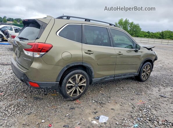 JF2SKAPC6NH524305 2022 SUBARU FORESTER Зеленый Задняя правая четверть