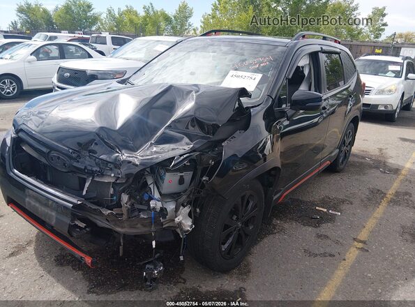 JF2SKARC0LH424081 2020 SUBARU FORESTER Black 