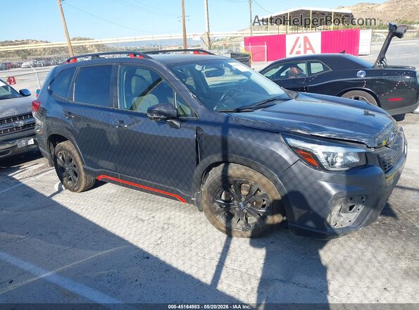 JF2SKARC0LH489917 2020 SUBARU FORESTER Gray 