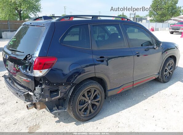 JF2SKARC2MH550265 2021 SUBARU FORESTER Blue უკანა მარჯვენა