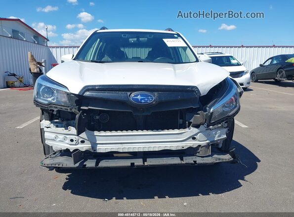 JF2SKARC5LH598499 2020 SUBARU FORESTER White Вид спереду