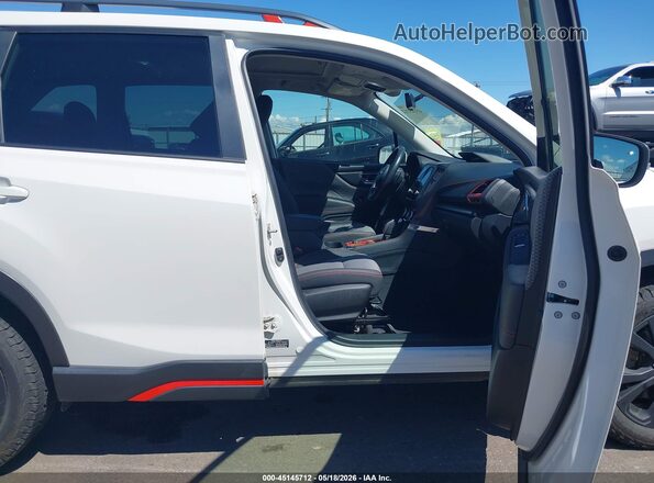 JF2SKARC5LH598499 2020 SUBARU FORESTER White Вид салону спереду