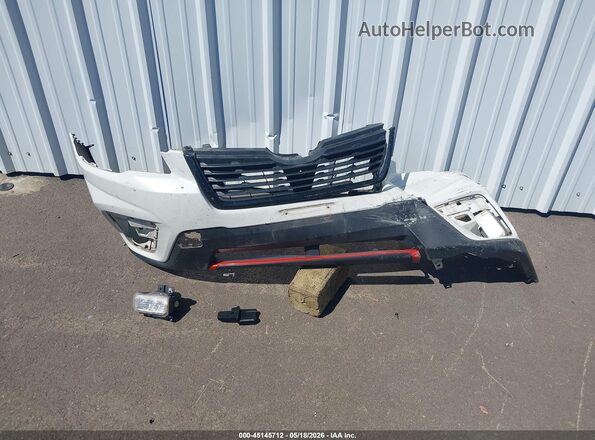 JF2SKARC5LH598499 2020 SUBARU FORESTER White Вид щитка приладів