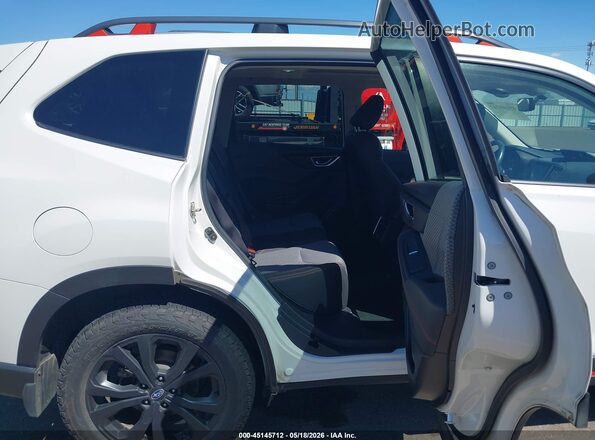 JF2SKARC5LH598499 2020 SUBARU FORESTER White Вид наклейки з VIN-кодом