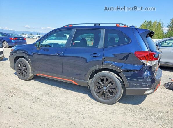 JF2SKARC6MH585410 2021 SUBARU FORESTER Blue Tył lewy