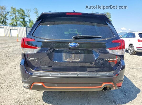 JF2SKARC6MH585410 2021 SUBARU FORESTER Blue Widok z tyłu