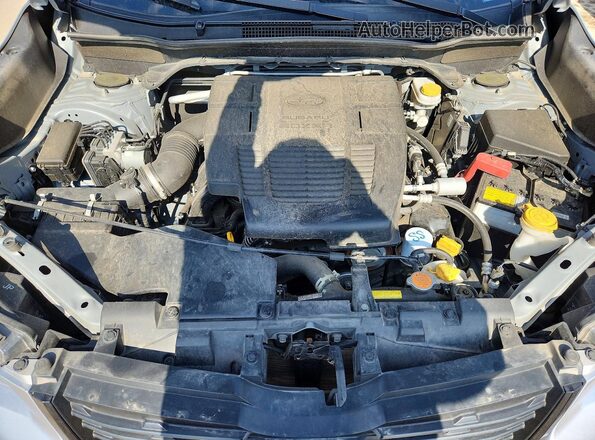 JF2SKARC6MH593099 2021 SUBARU FORESTER Silver Engine compartment view