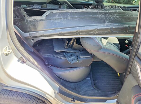 JF2SKARC6MH593099 2021 SUBARU FORESTER Silver Rear interior view