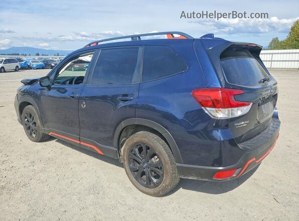 JF2SKARC7LH460978 2020 SUBARU FORESTER Черный Задняя левая четверть