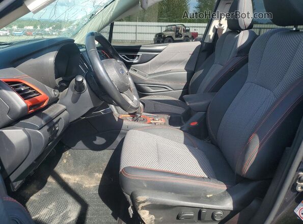 JF2SKARC7LH460978 2020 SUBARU FORESTER Черный Вид салона спереди