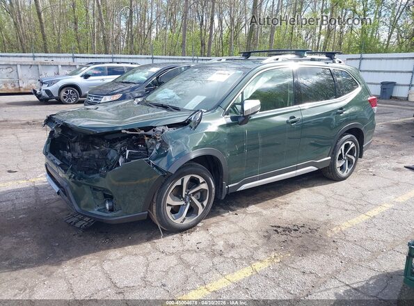 JF2SKARC9PH497102 2023 SUBARU FORESTER Зеленый Передняя левая четверть