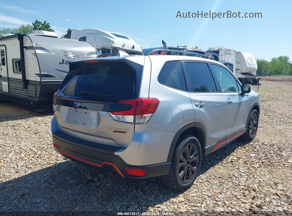 JF2SKARCXMH499503 2021 SUBARU FORESTER Silver 