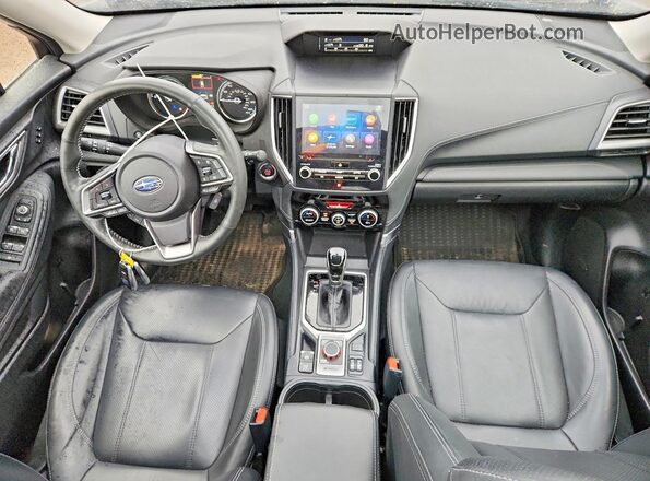 JF2SKARCXNH528922 2022 SUBARU FORESTER Silver Widok deski rozdzielczej