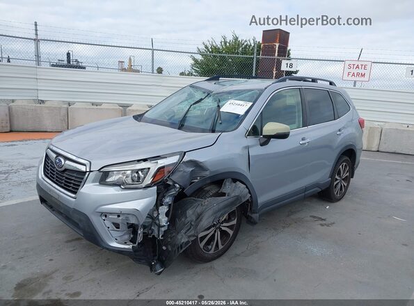 JF2SKASC8LH476309 2020 SUBARU FORESTER Silver წინა მარცხენა ხედი სამი მეოთხედიდან