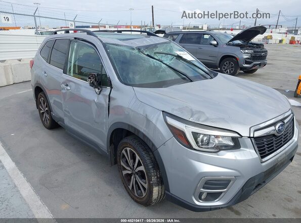 JF2SKASC8LH476309 2020 SUBARU FORESTER Silver წინა ხედი