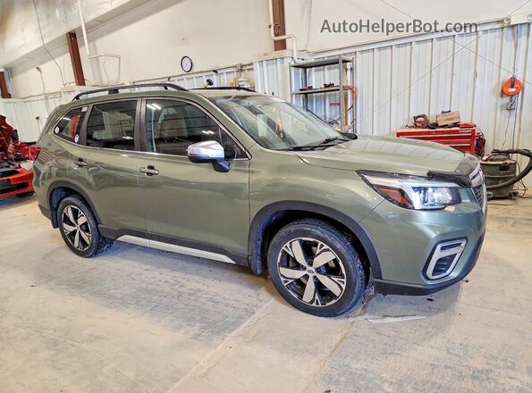 JF2SKAXC0LH443877 2020 SUBARU FORESTER Green Przód prawy