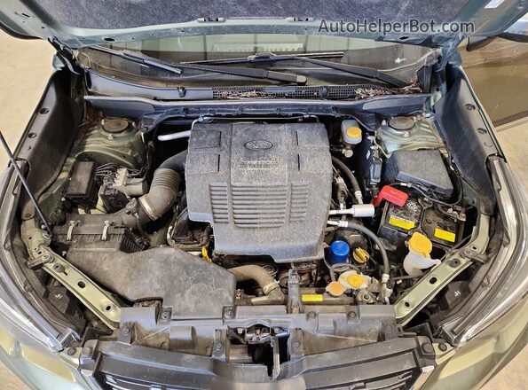 JF2SKAXC0LH443877 2020 SUBARU FORESTER Green Widok komory silnika