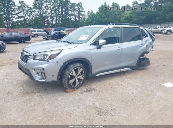 JF2SKAXC5LH452199 2020 SUBARU FORESTER Blue Vista tres cuartos delantera izquierda
