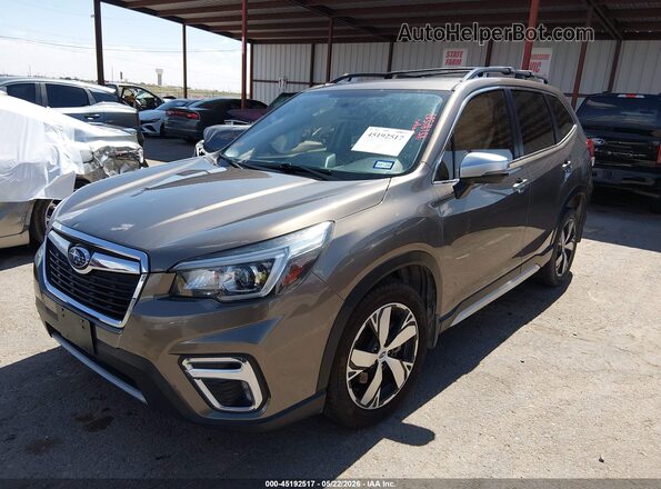 JF2SKAXC8LH553477 2020 SUBARU FORESTER Gray Передня ліва чверть