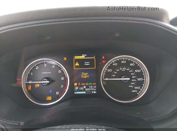 JF2SKAXC8MH461089 2021 SUBARU FORESTER Black Вид задніх сидінь