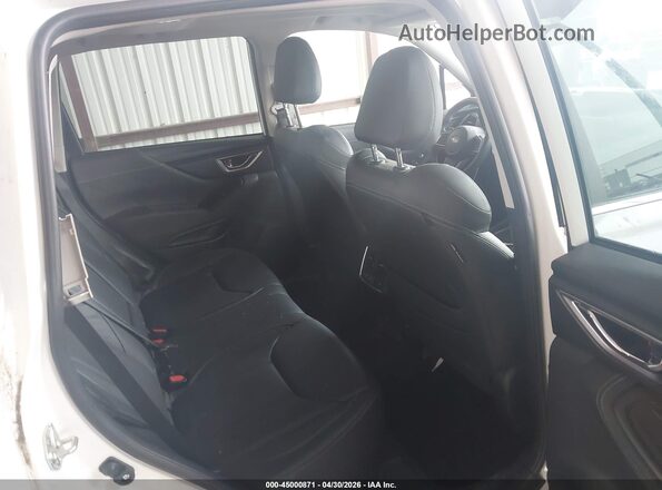 JF2SKAXC8MH462940 2021 SUBARU FORESTER White VIN კოდის სტიკერის ხედი