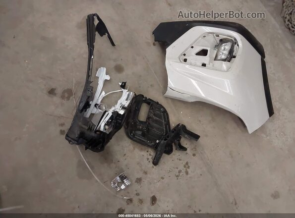 JF2SKAXCXLH583399 2020 SUBARU FORESTER White Widok zestawu wskaźników