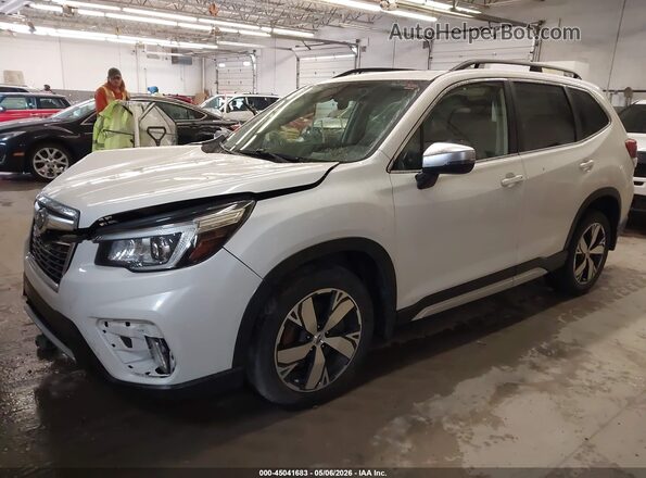 JF2SKAXCXLH583399 2020 SUBARU FORESTER White Przód lewy