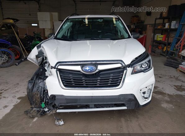 JF2SKAXCXLH583399 2020 SUBARU FORESTER White Widok wnętrza z tyłu