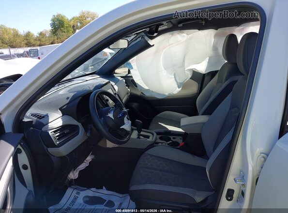 JF2SLDAC0SH402302 2025 SUBARU FORESTER White Вид салону спереду