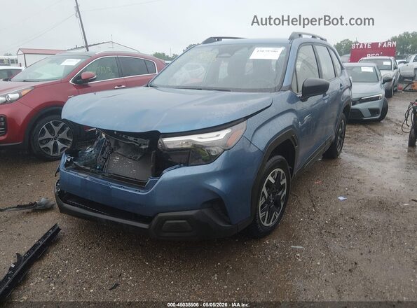 JF2SLDAC0SH455551 2025 SUBARU FORESTER Light Blue Передня ліва чверть