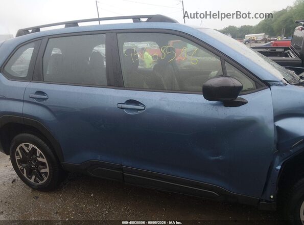 JF2SLDAC0SH455551 2025 SUBARU FORESTER Light Blue Вид задньої частини салону